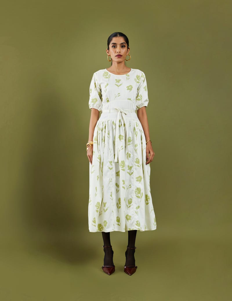 AKASA DRESS - OFF WHITE