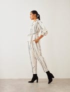 BOWLER JUMPSUIT - OFF WHITE view 5