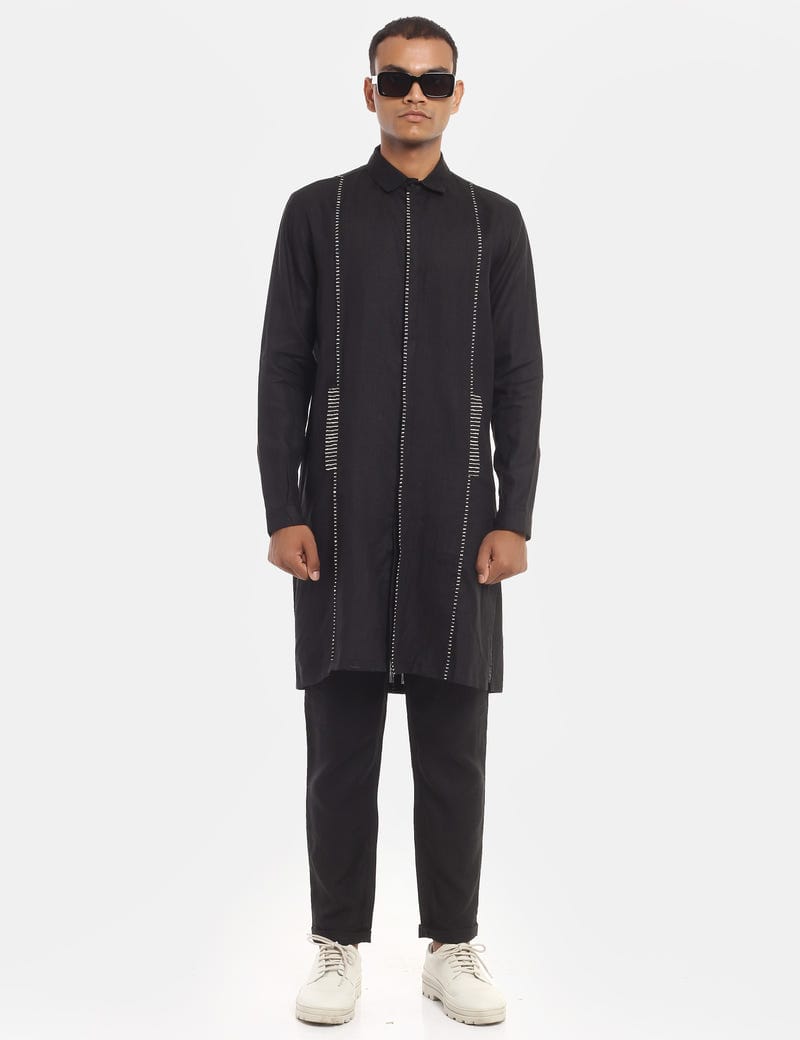 Dexter - Kurta - Black