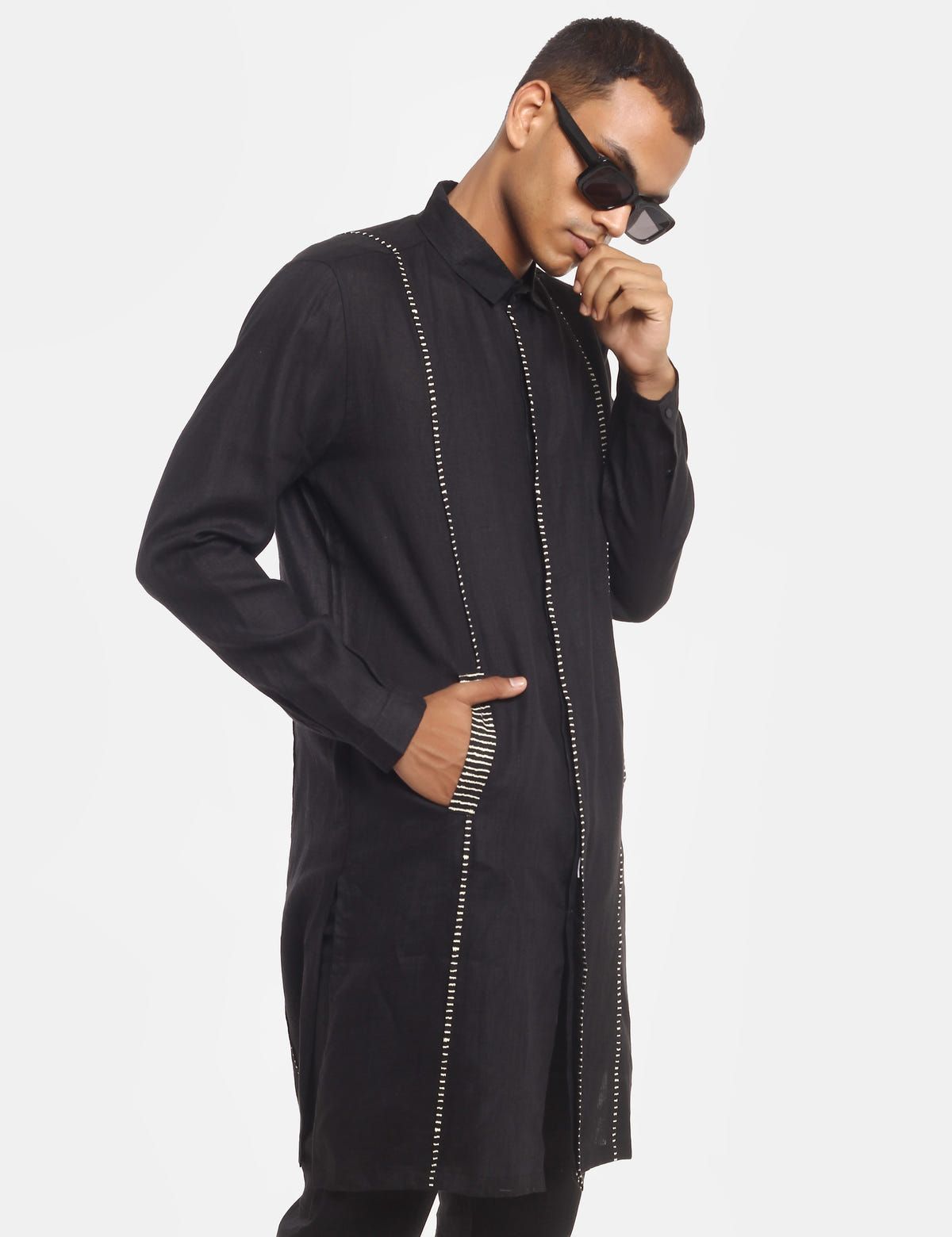 Dexter - Kurta - Black - image 6