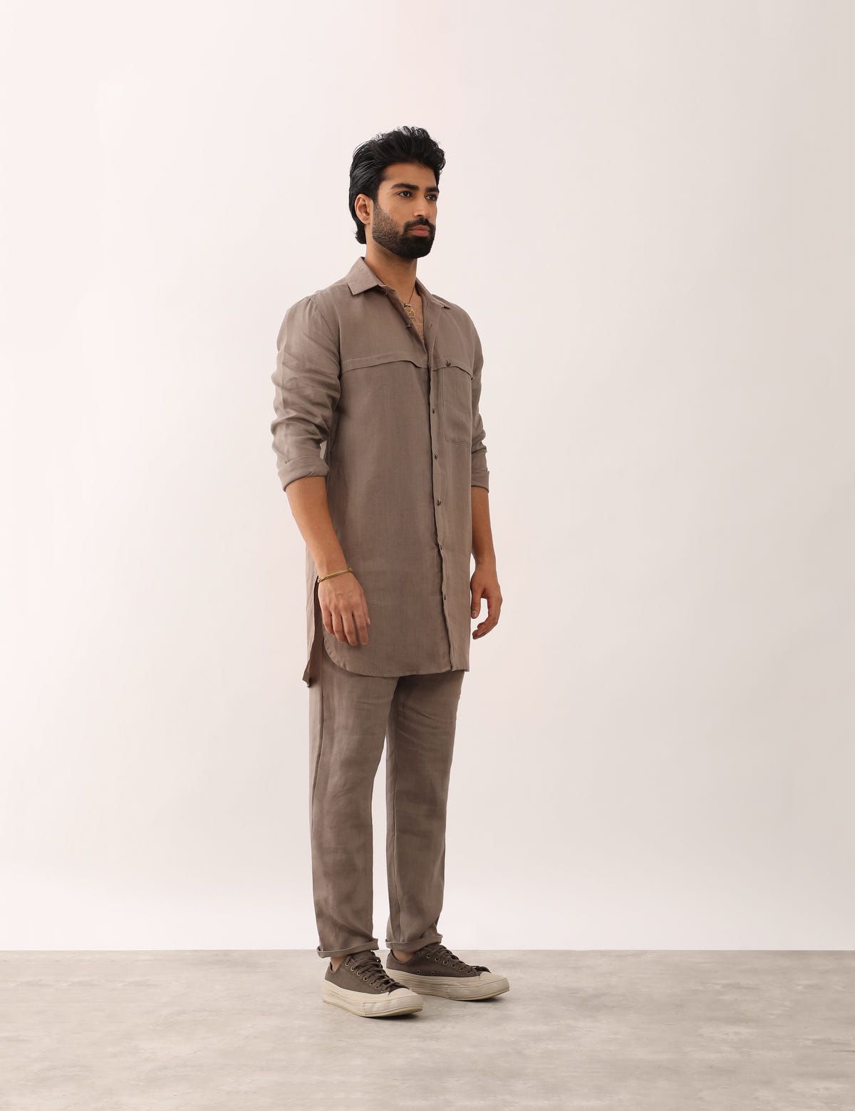 ABEER SHIRT SET - STONE - image 4