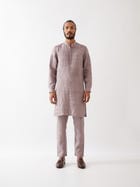LUKE KURTA SET - PURPLE view 2