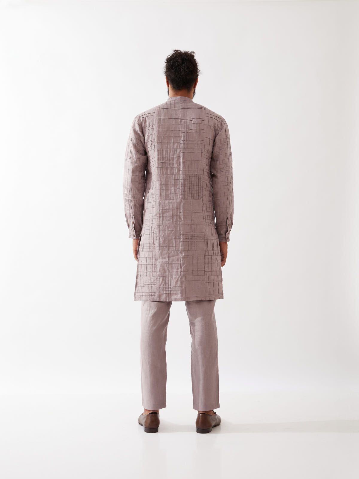 LUKE KURTA SET - PURPLE - image 4