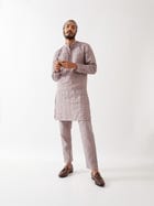 LUKE KURTA SET - PURPLE view 5
