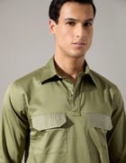 Russell Shirt - Sage view 5