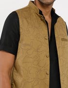DOWNTOWN WAISTCOAT - LOOK- CAMEL view 7