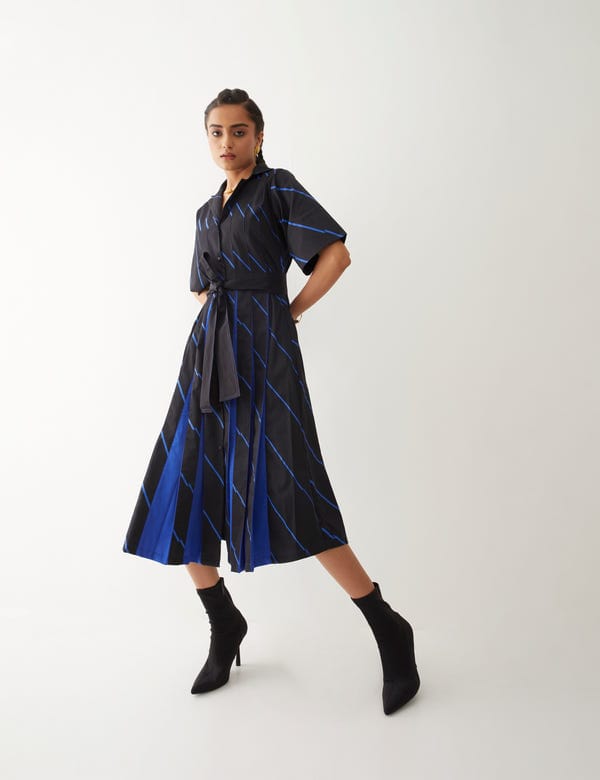 SON OF A NOBLE - SNOB — MONACO DRESS - BLACK