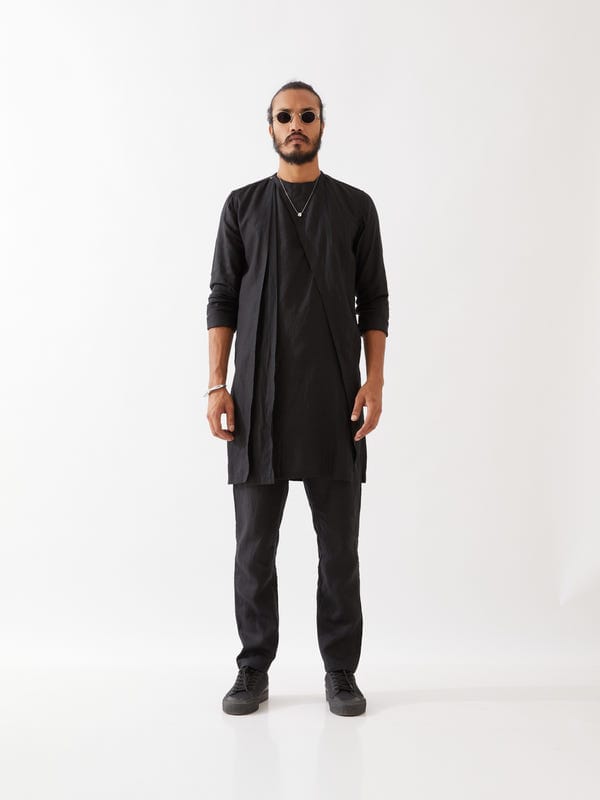 SON OF A NOBLE - SNOB — JOSE KURTA  - BLACK
