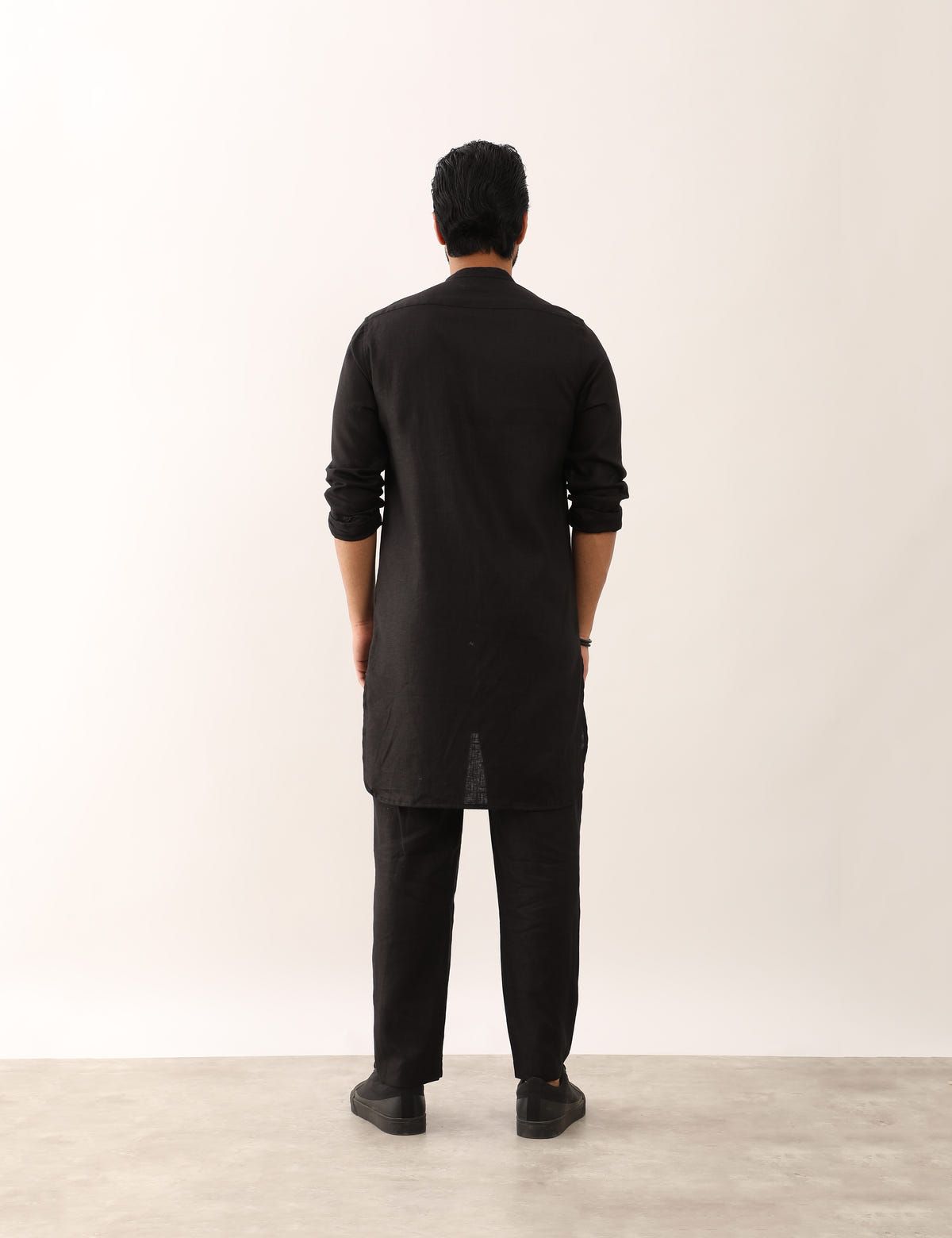 AADI  KURTA SET - BLACK - image 4
