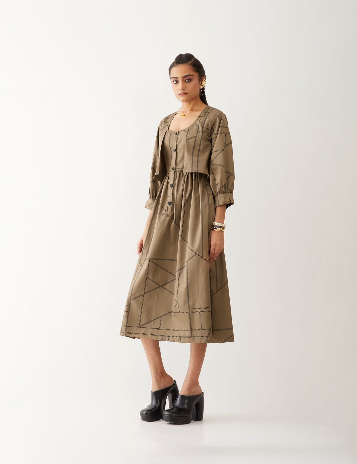 BONOBO DRESS - MUSHROOM - image 2
