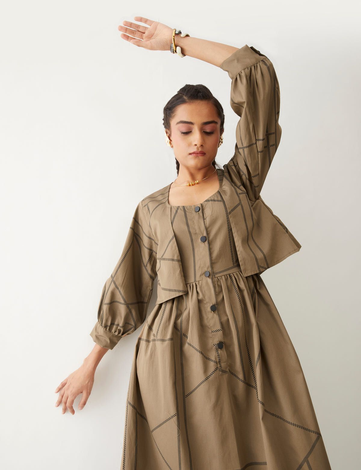 BONOBO DRESS - MUSHROOM - image 5