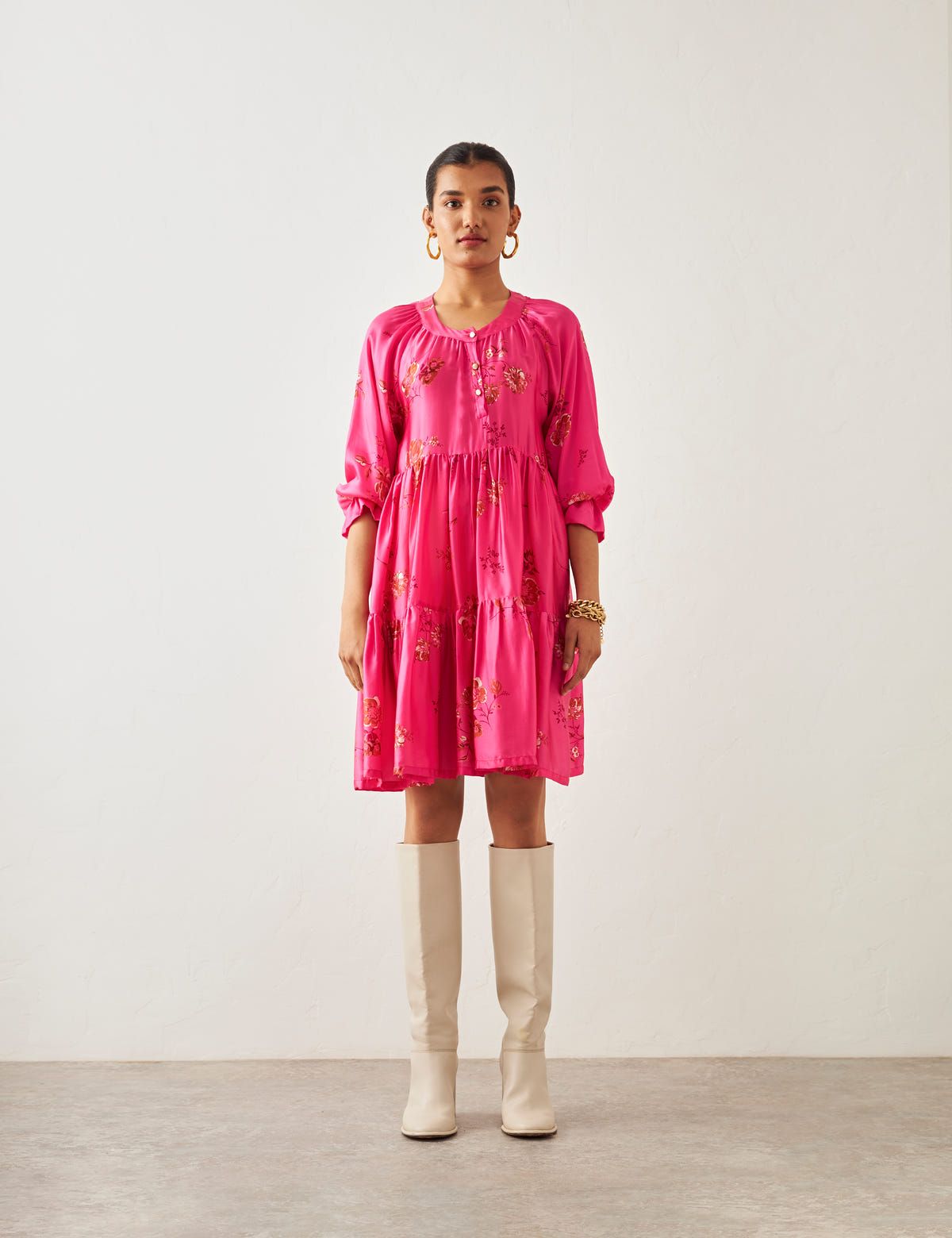 ADDISON DRESS - LILY PINK - image 2