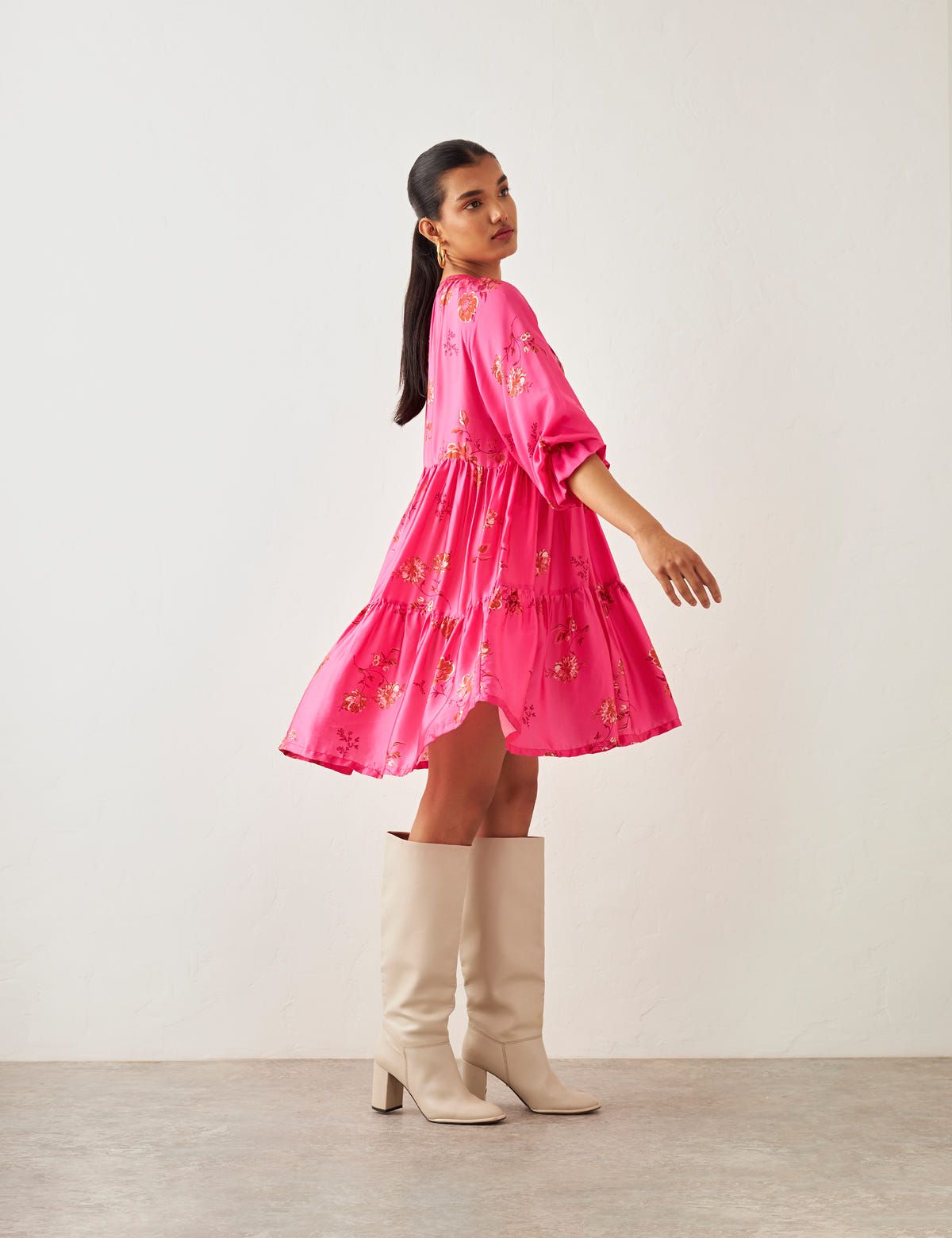 ADDISON DRESS - LILY PINK - image 3