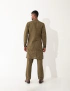 GENO KURTA SET  - BROWN view 3