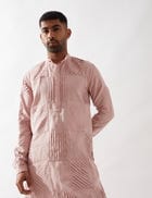EZRA KURTA SET - PINK view 3
