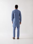 LEBI KURTA - BLUE view 3