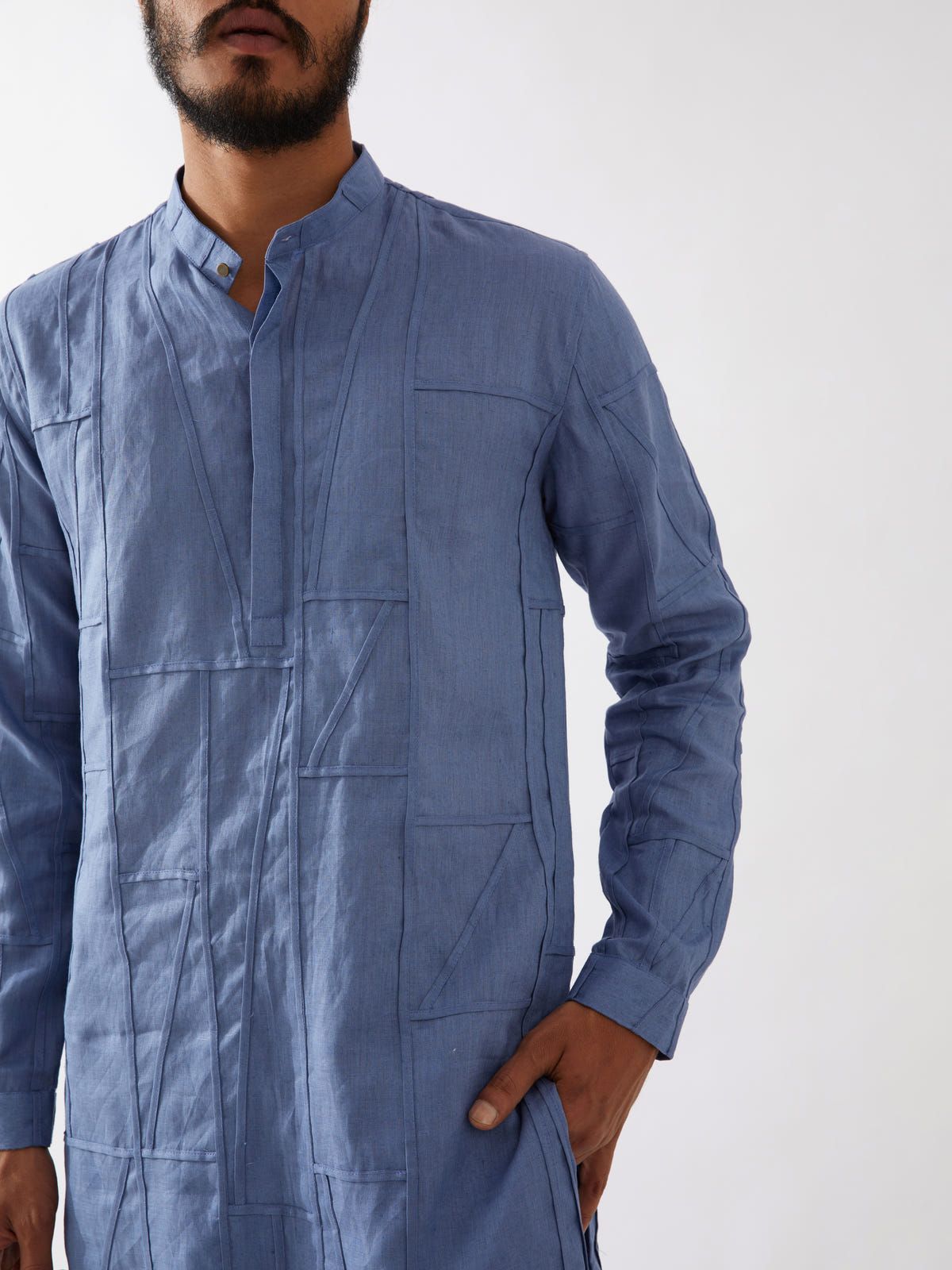 LEBI KURTA - BLUE - image 5