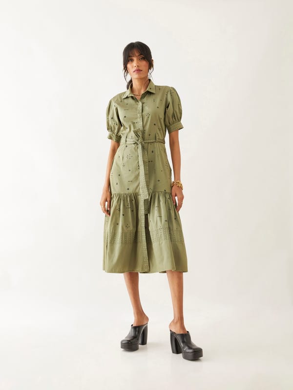 SON OF A NOBLE - SNOB — LENI DRESS - SAGE