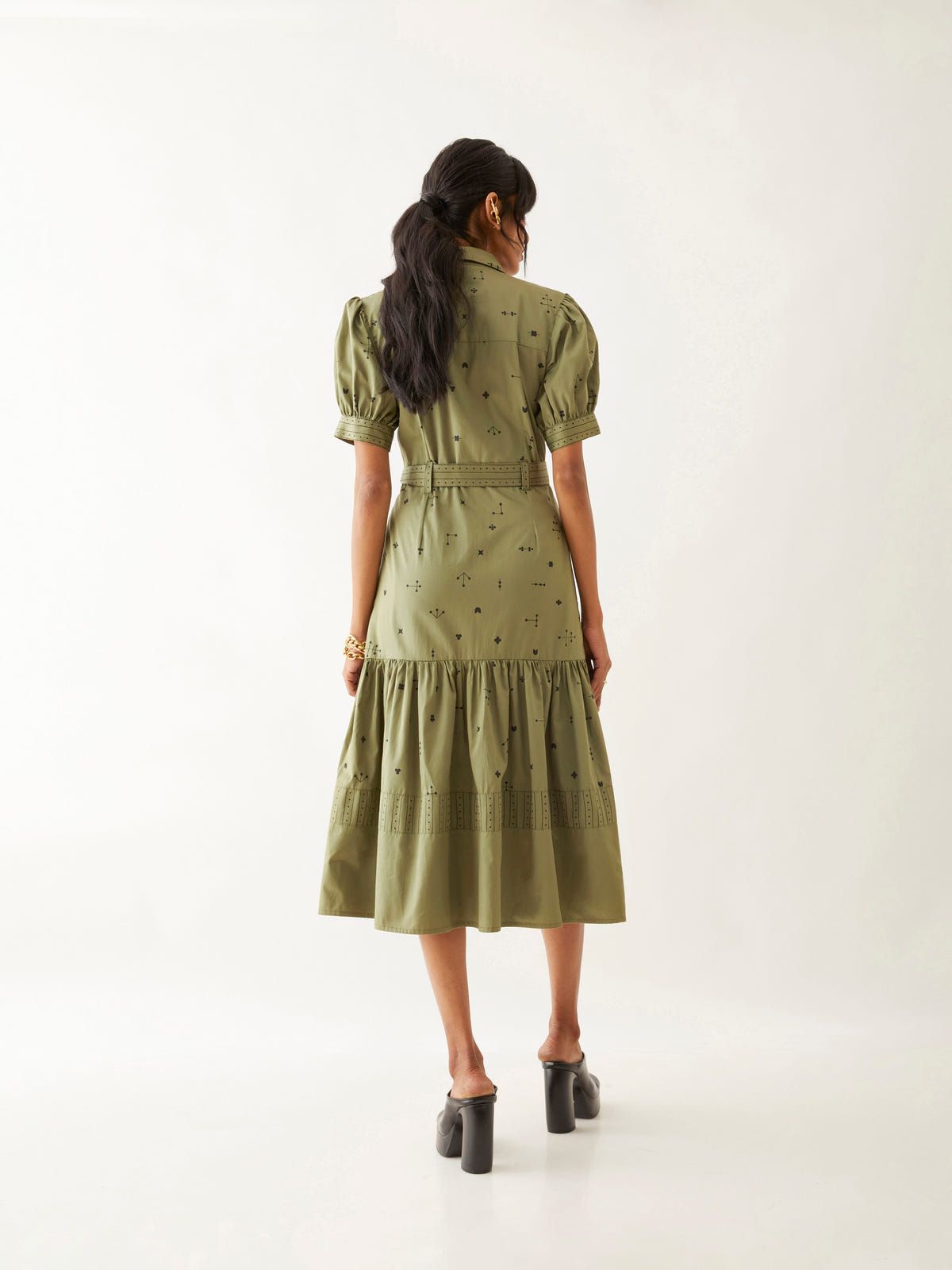 LENI DRESS - SAGE - image 3