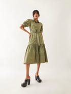 LENI DRESS - SAGE view 4