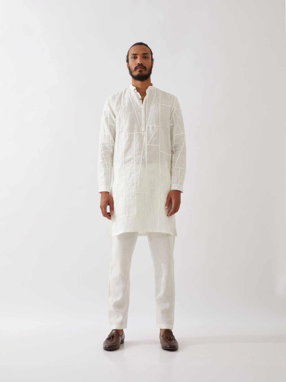LEBI KURTA SET - WHITE - image 2