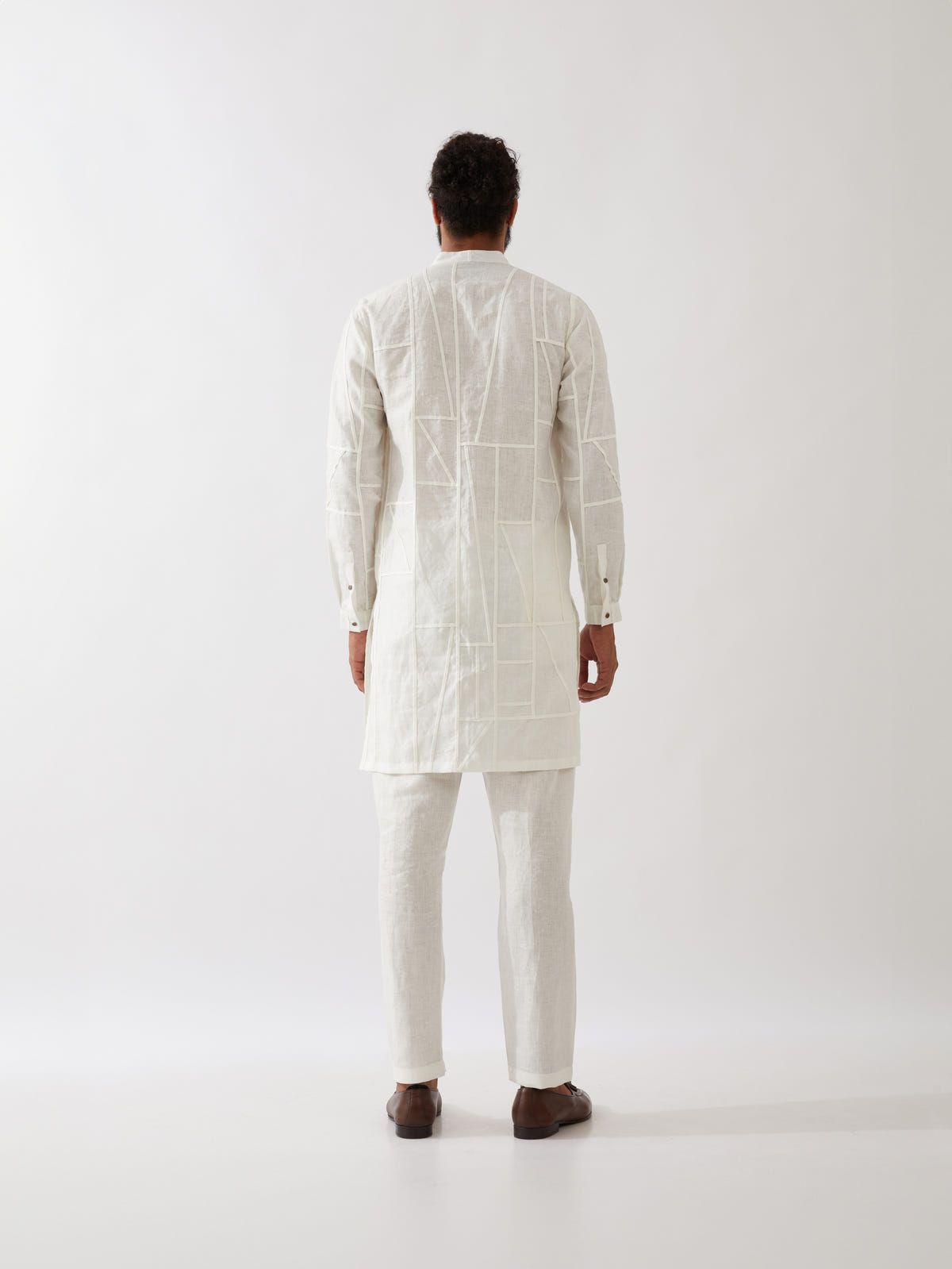 LEBI KURTA SET - WHITE - image 4