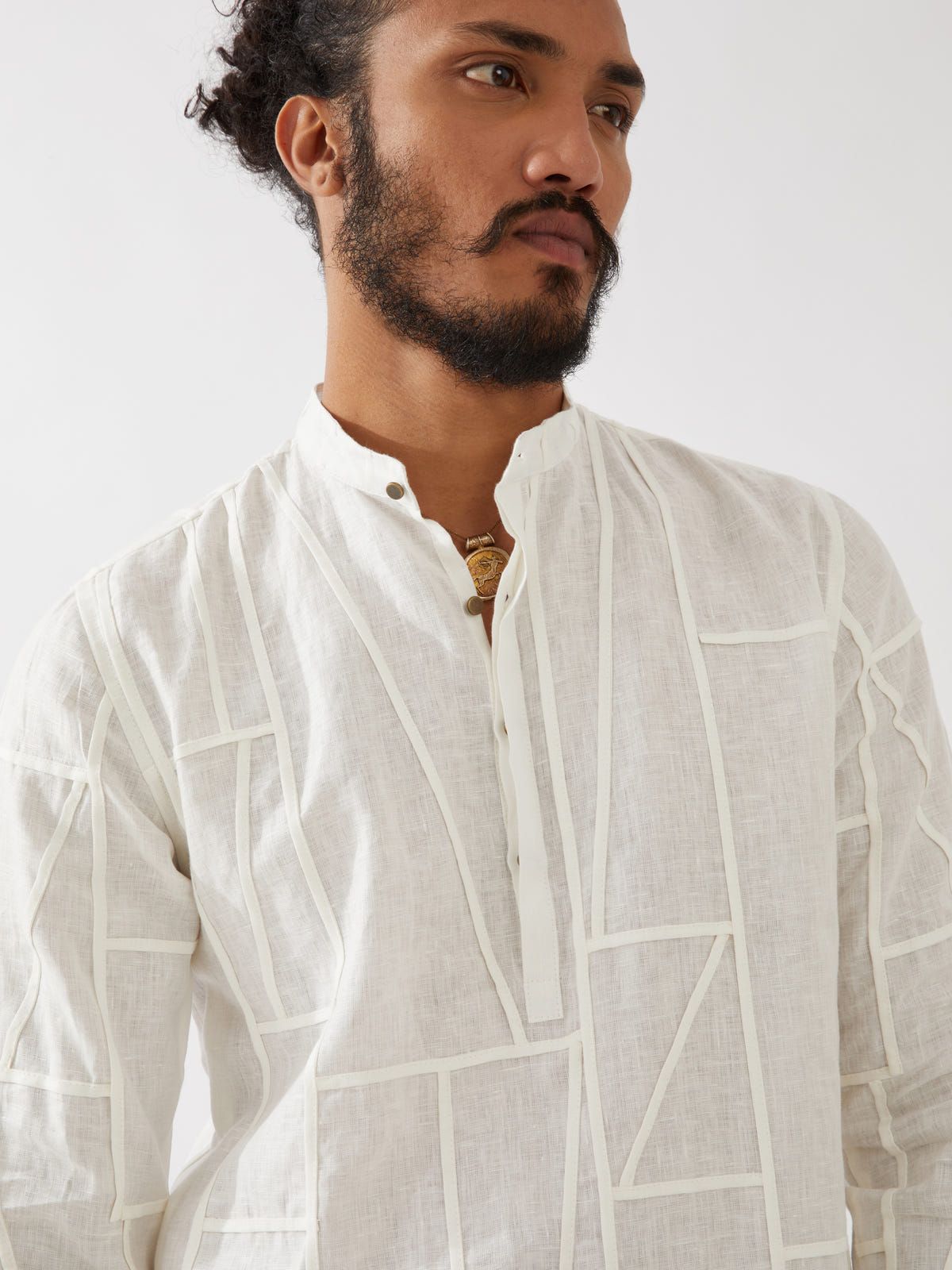 LEBI KURTA SET - WHITE - image 7