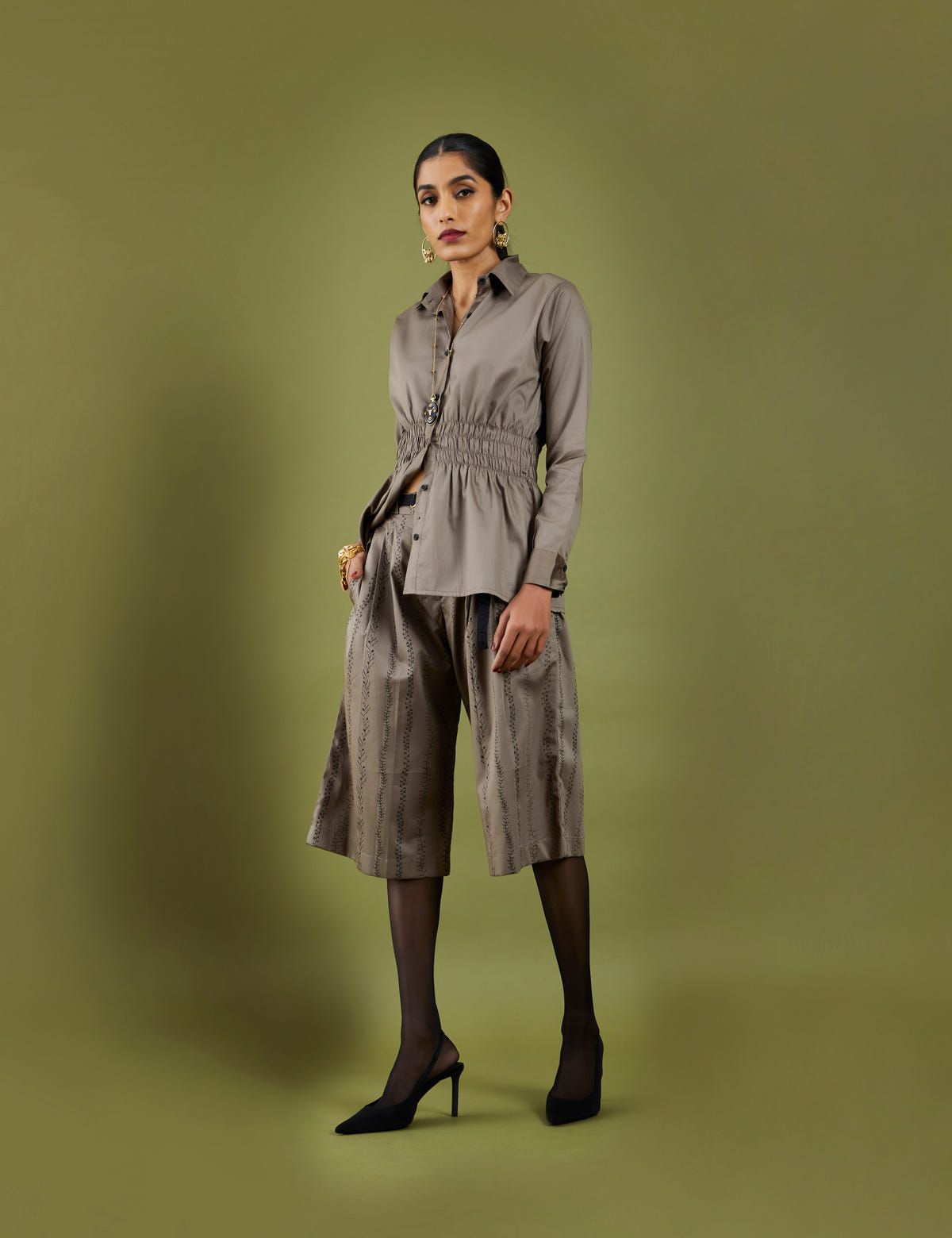 CAMI SET - ASH GREY - image 3