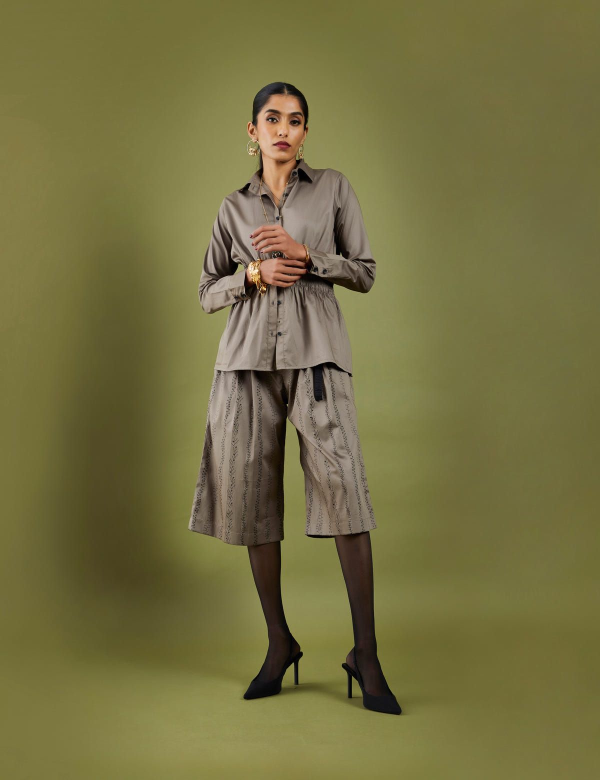 CAMI SET - ASH GREY - image 4