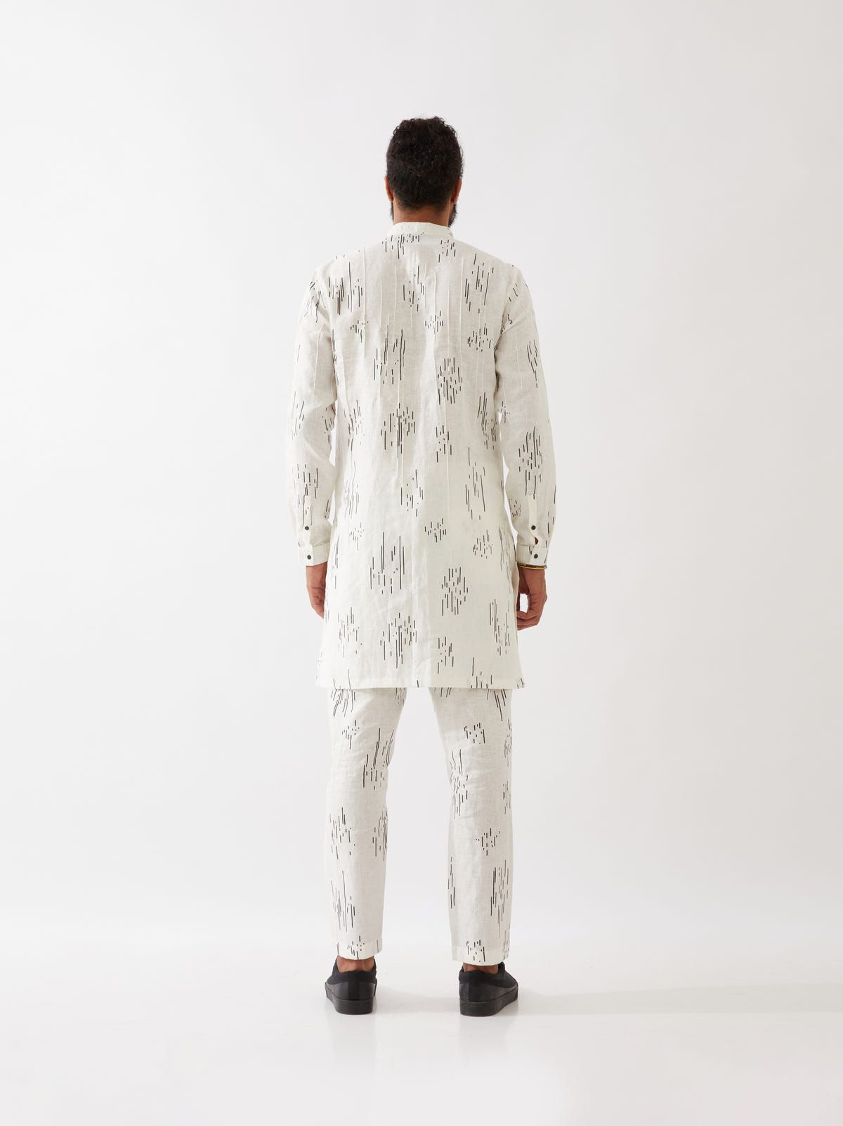 CARSON METEOR KURTA  - WHITE - image 4