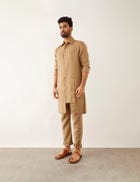 ZEND - KURTA - KHAKI view 3