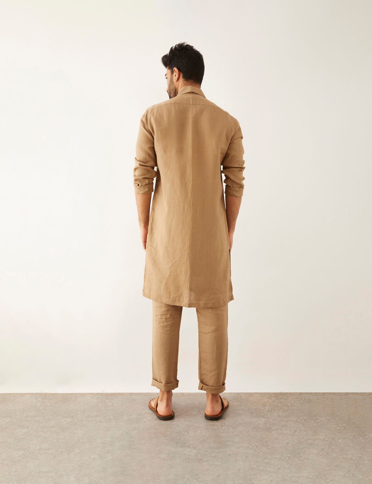 ZEND - KURTA - KHAKI - image 4