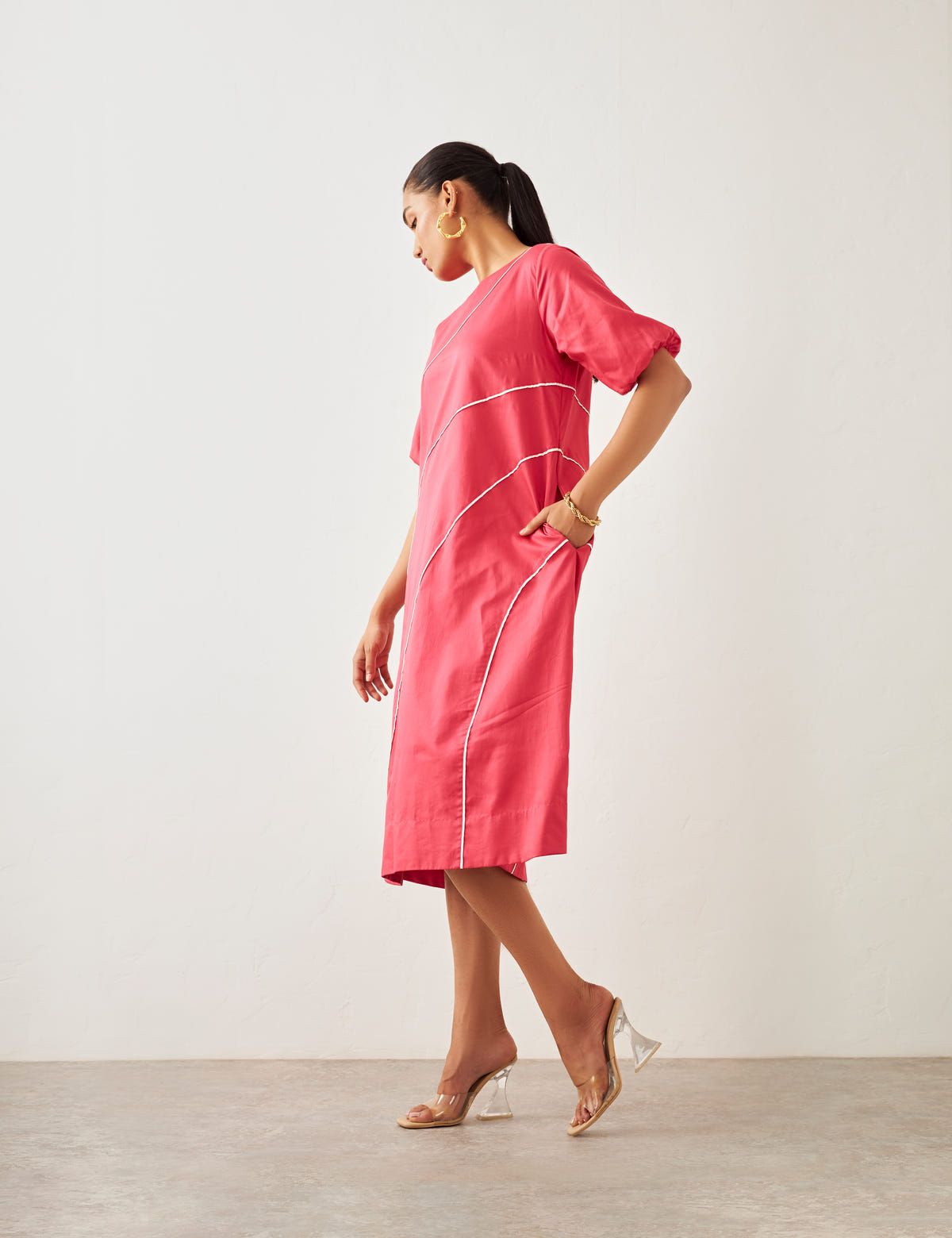 CHELSEA DRESS - ROSE - image 5