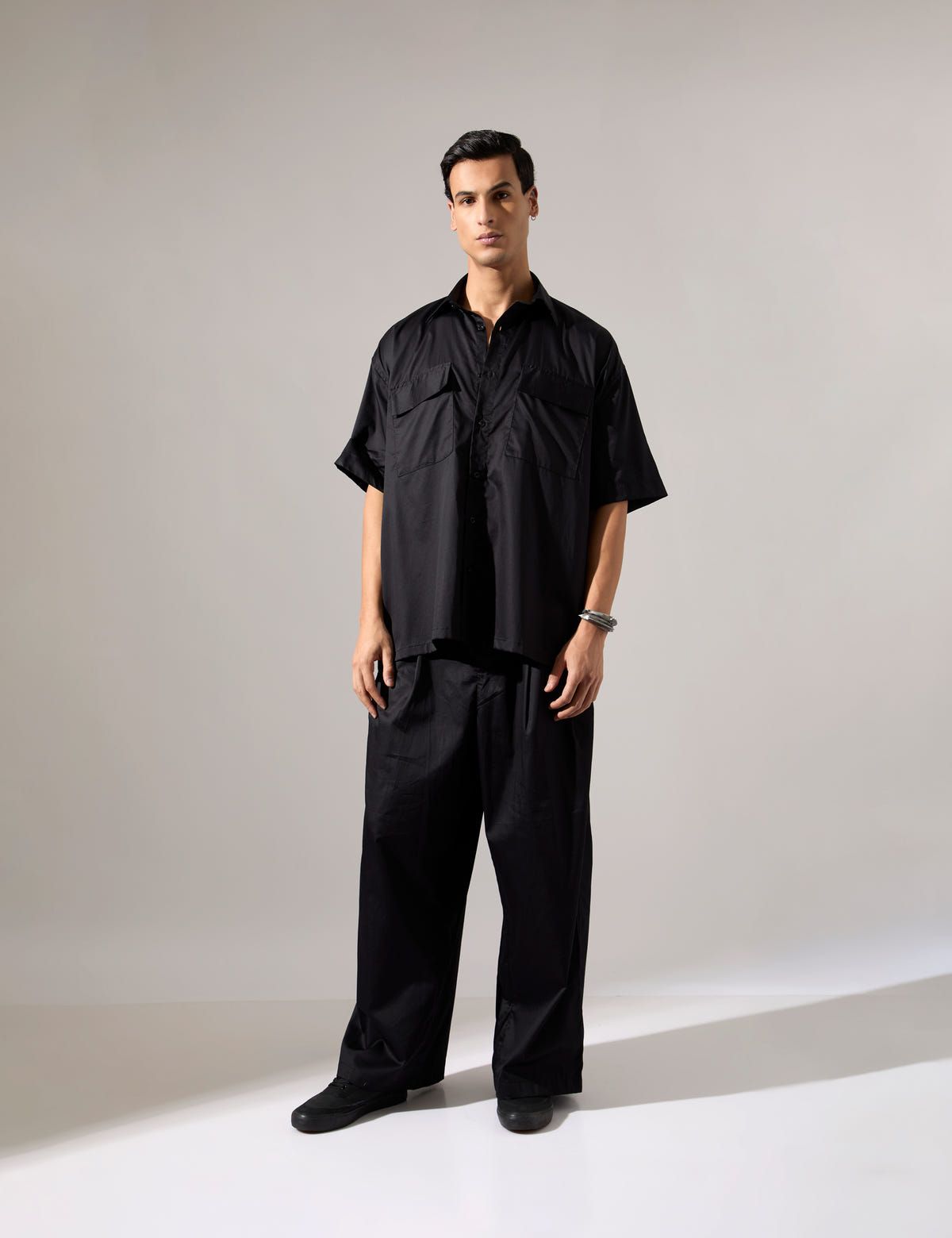 Wesley Shirt - Black - Look - image 3
