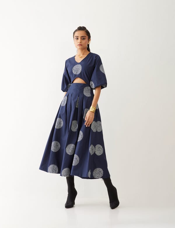 SON OF A NOBLE - SNOB — BECCA DRESS - NAVY