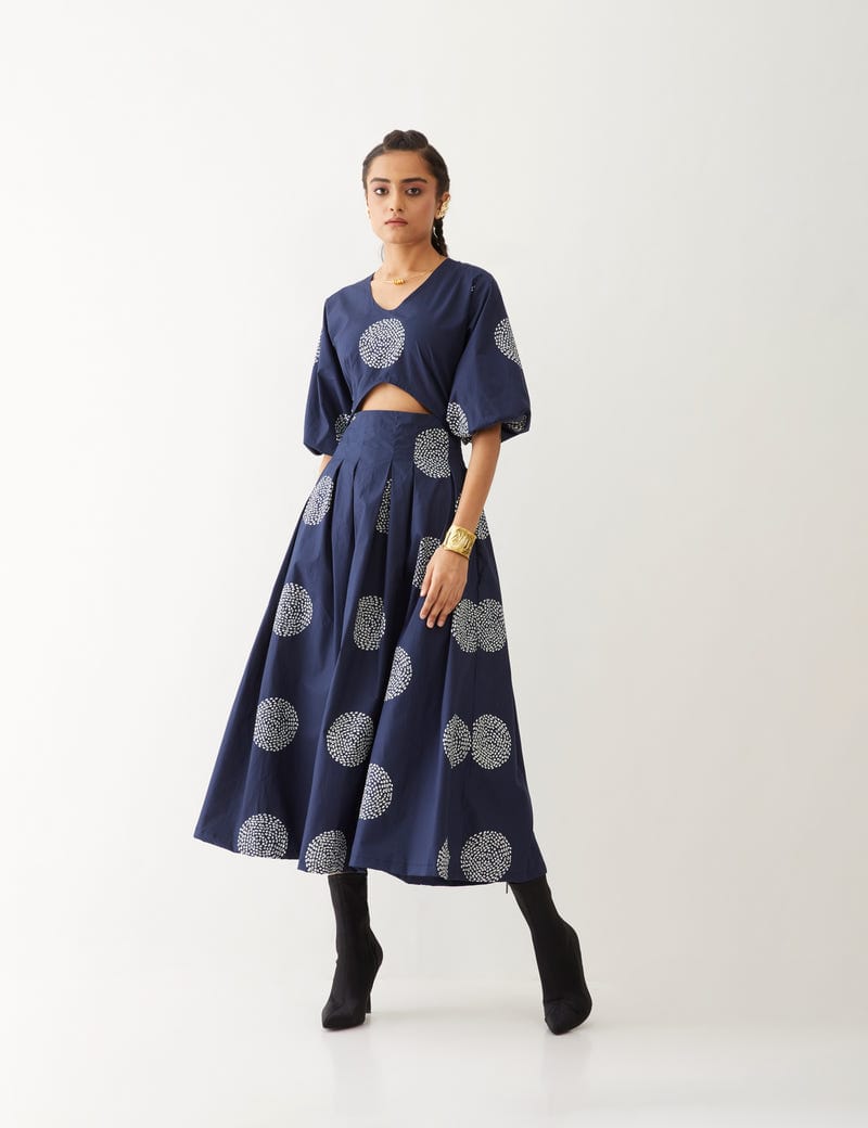 BECCA DRESS - NAVY