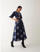 BECCA DRESS - NAVY view 4
