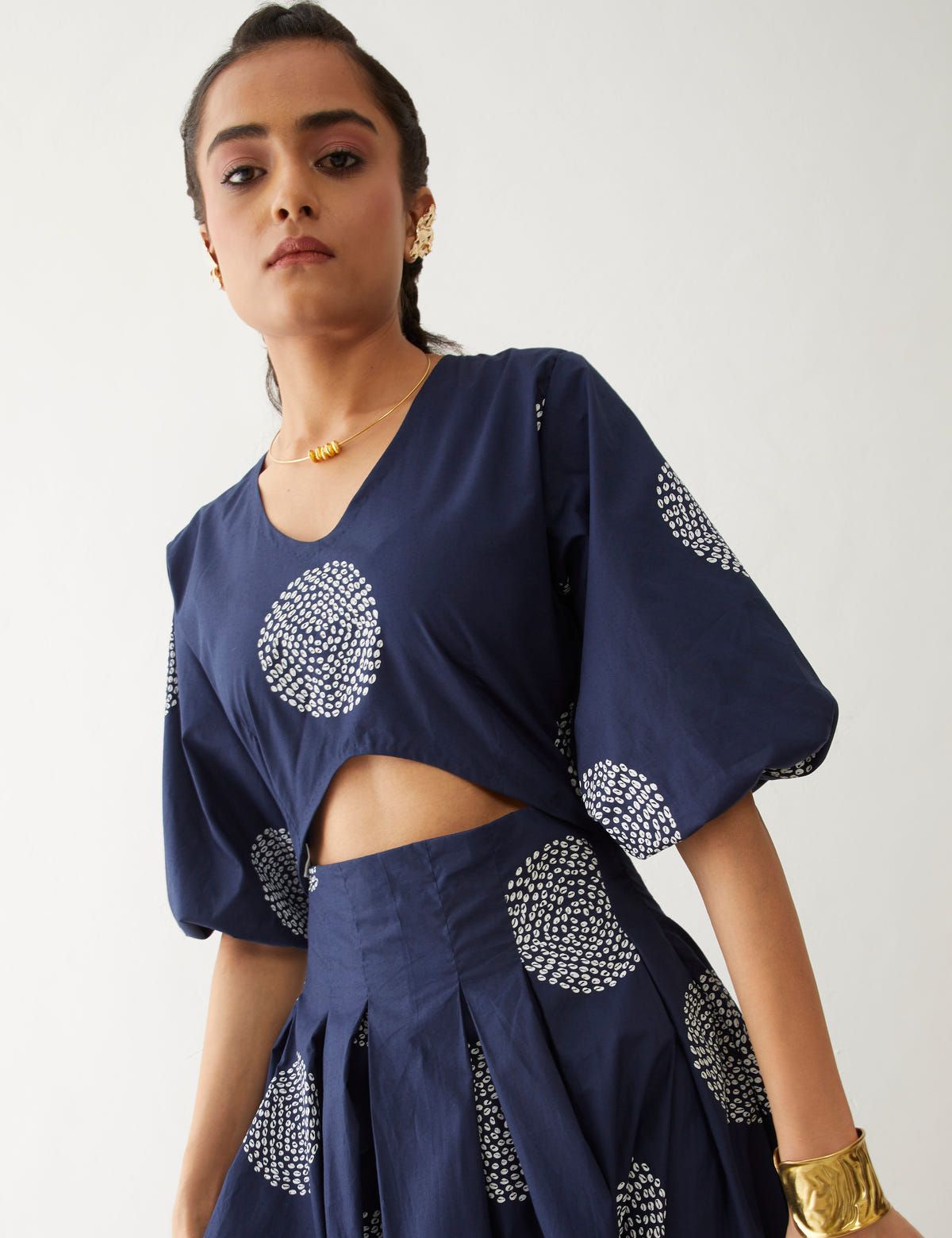 BECCA DRESS - NAVY - image 5