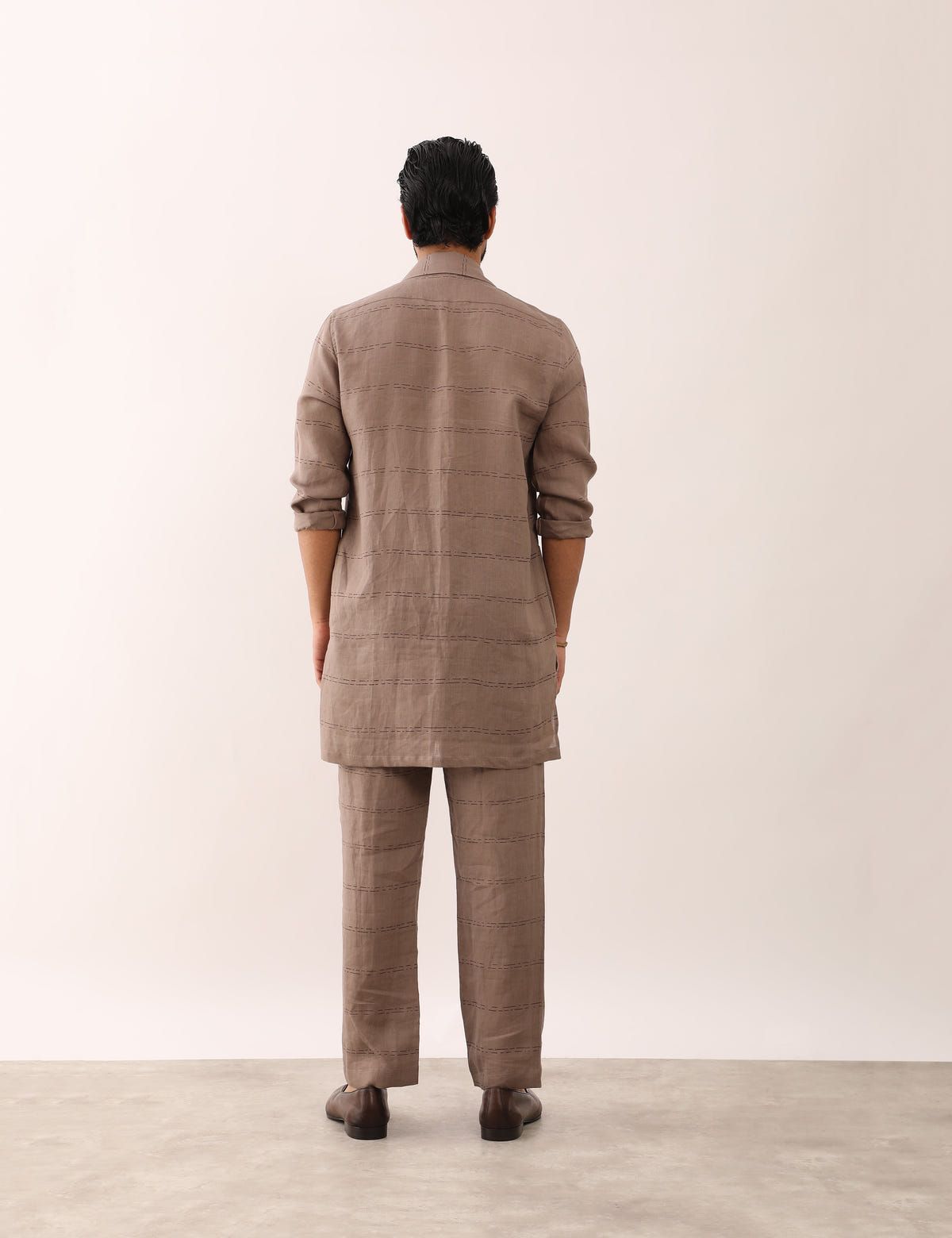 KARAN SADDLE SHIRT - STONE - image 4