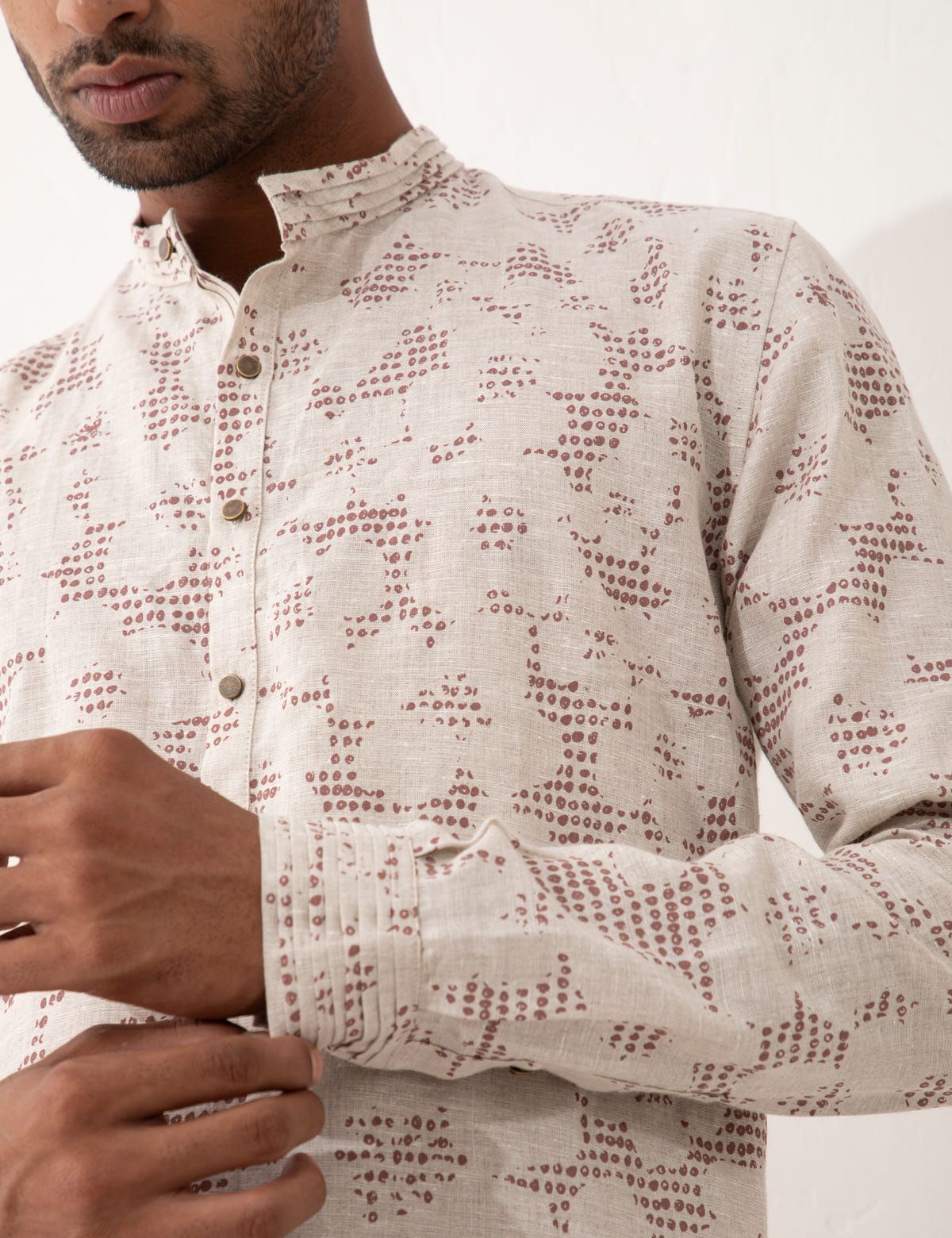 TORY VOID KURTA - IVORY - image 1