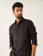 ZEND - KURTA - BLACK view 1
