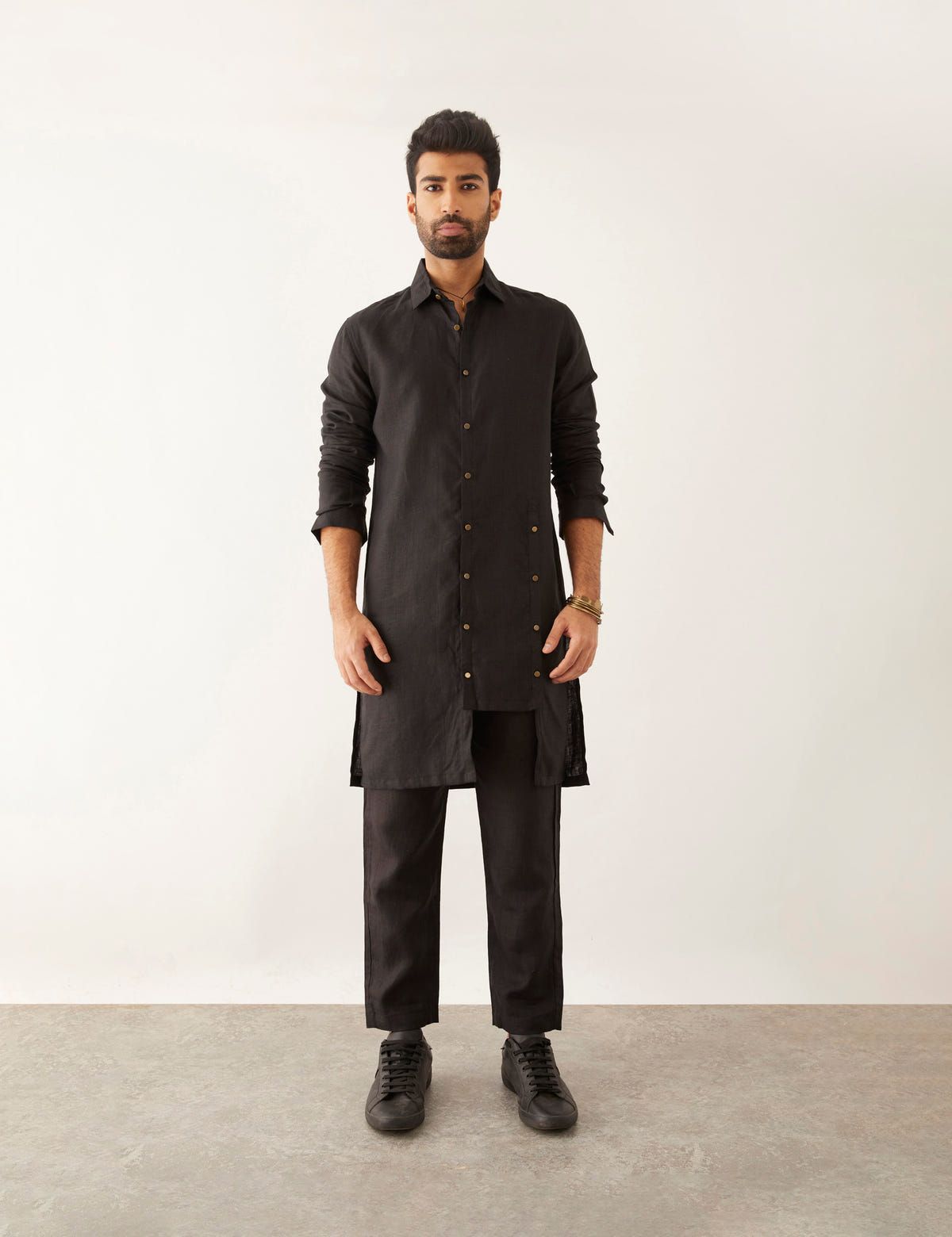 ZEND - KURTA - BLACK - image 2