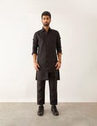 ZEND - KURTA - BLACK view 2