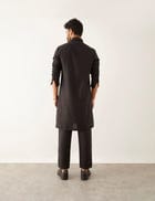 ZEND - KURTA - BLACK view 4