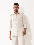NIKO SHIRT - IVORY view 1
