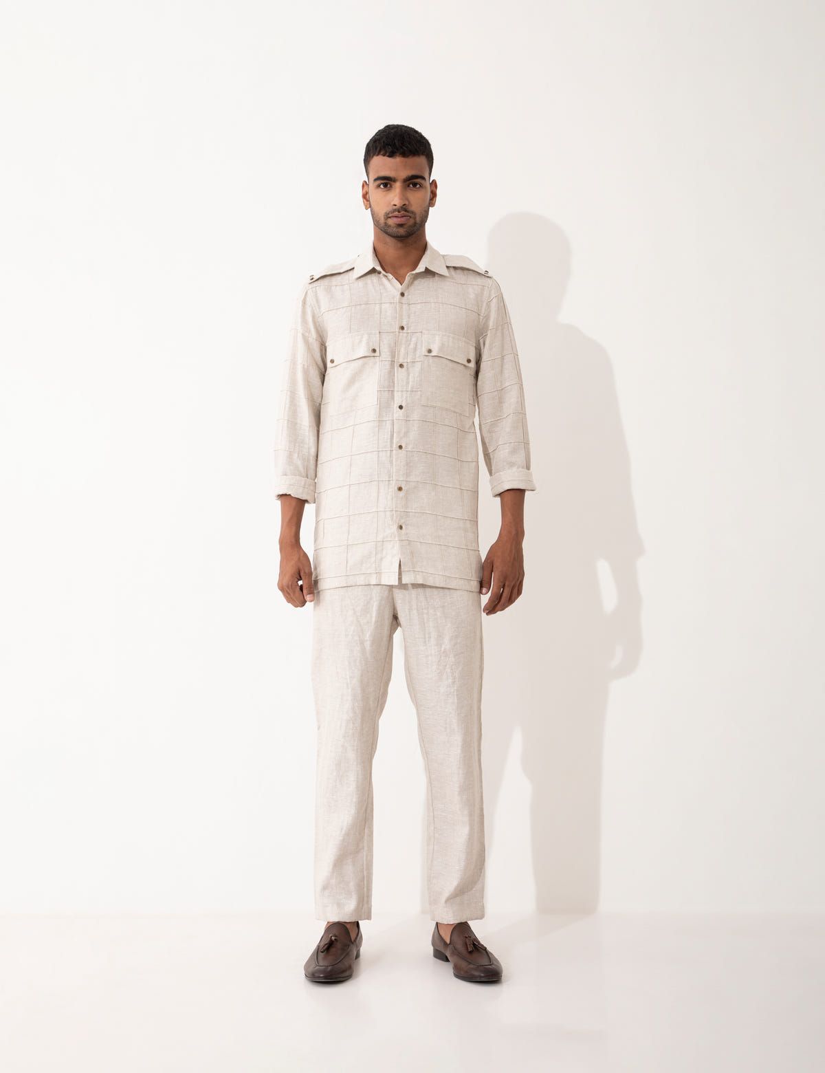 NIKO SHIRT - IVORY - image 2