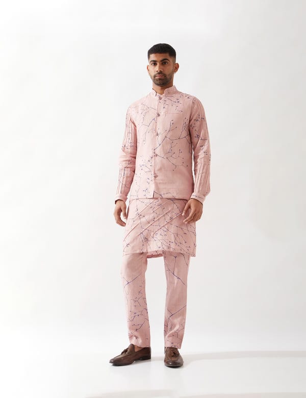 SON OF A NOBLE - SNOB — MADDOX BRANCH BANDI SET - PINK