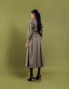 COMET DRESS - ASH GREY view 3