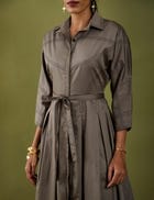 COMET DRESS - ASH GREY view 5