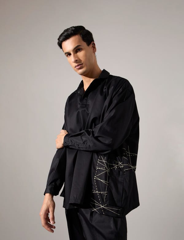 SON OF A NOBLE - SNOB — Jacob Shirt - Black